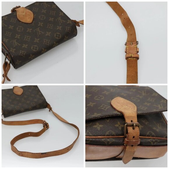 LOUIS VUITTON Monogram Cartouchiere MM Shoulder Bag M51253 LV Auth 131226 - Picture 16 of 16